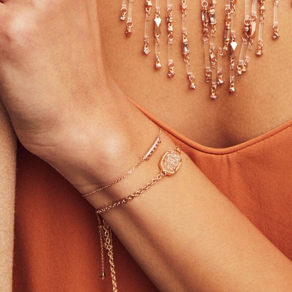 LAST ONE!! Elaina Rose Gold Bracelet in Lilac - Picture 6 of 6